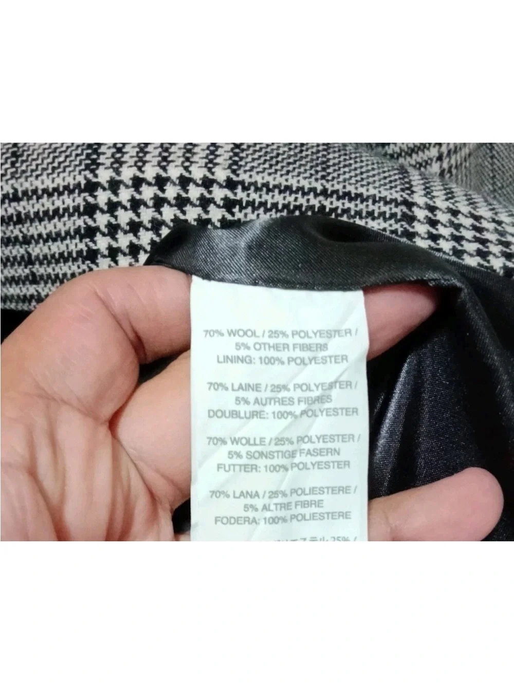 J. Crew Women’s  Grey Glen Plaid Blazer